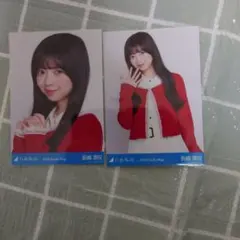 乃木坂46 生写真 長嶋凛桜 シャツワンピース