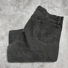 RUSTLER ラスラー ブラックデニムパンツ 38×30 ワイドシルエット