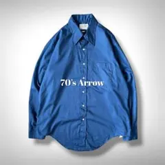 【70’s Arrow】BURMA 長袖シャツ