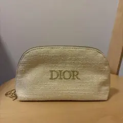 DIOR ポーチ　星型チャーム ゴールド