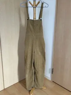 コーデュロイ サロペット