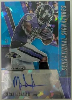 マーク・イングラムII サイン入りカード /20