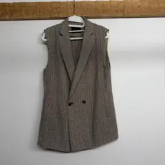 トゥモローランドコレクション　チェック柄 ジレのサムネイル