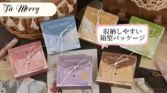 春山如黛シリーズ 箱入り花柄コラージュ素材紙 デザインペーパー6種600枚