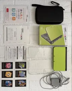【DIJ様専用】任天堂 NEW ニンテンドー3DS LL ライム×ブラック