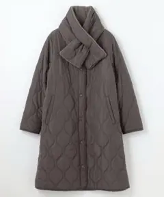 ◆エニイファム◆キルティングとボアのリバーシブルコート　美品