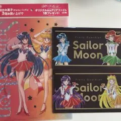 セーラームーン 明治 コラボ クリアファイル