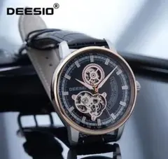 DEESIO 自動巻き腕時計 スケルトン - メルカリ