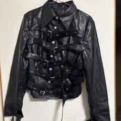 00's belt jacket y2k grunge vkei お兄系 - メルカリ