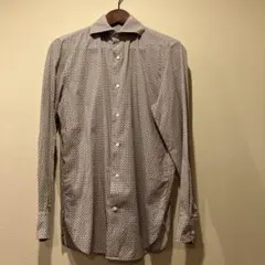 GUY ROVER/Brilla/ブラウン総柄/コットンシャツのサムネイル
