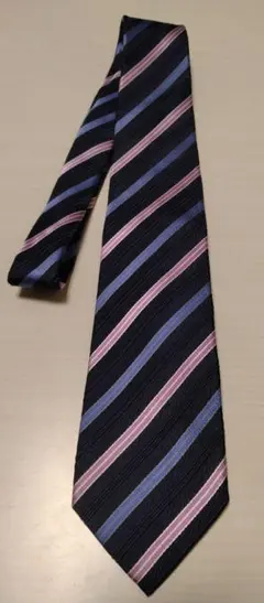 【新品・未使用】BURBERRY BLACKLABEL、ネクタイ、ネイビー