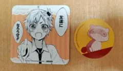 妖狐×僕SS 藤原ここあ motto カフェ コースター 渡狸 ステッカー