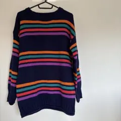 チチカカ　TITICACA カラフルストライプニットセーター