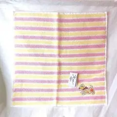 新品タグ付き リバティファブリック タオルハンカチ 犬