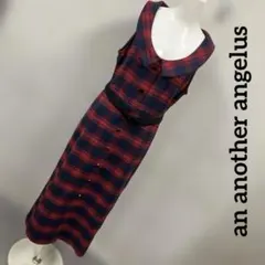 【an another angelus】 チェックワンピース　F ＃2197