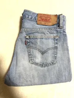 Levi’s 501 ダメージ ジーンズ ボタンフライ M相当　淡青