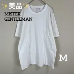 美品⭐︎ MISTERGENTLEMAN Tシャツ ホワイト Mサイズのサムネイル