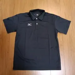 Mizuno ブラック ポロシャツ