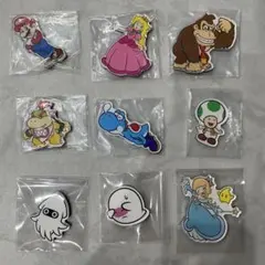 スーパーマリオ キャラマグネッツ 9個まとめ売りセット　マリオマグネット2