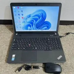 S152 LENOVOノートパソコンSSDサクサク動くWindows11オフィス