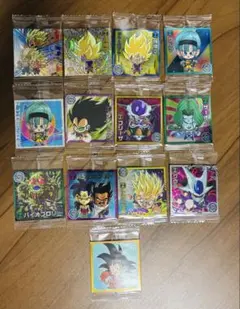ドラゴンボール 超戦士シールウエハース シール 超13 13種セット