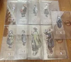 未使用 鬼滅の刃 柱合会議・蝶屋敷編 アクリルスタンド コンプリート