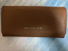 MICHAEL KORS ブラウン 長財布