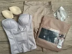 bridal bloom ブライダルインナー　ビスチェC65 ガードルSセット