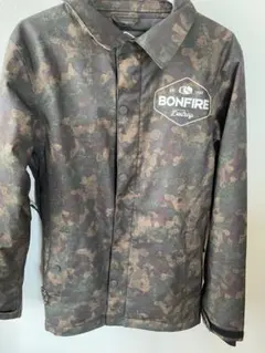 BONFIRE 迷彩ジャケット XSサイズ スノーボード スキー