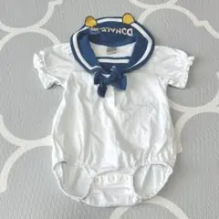 ドナルド ディズニー ロンパース 夏 70