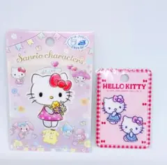 ハローキティの可愛いワッペン2点セット まとめ売りD