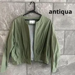 antiqua patterntorso ジャケット カーキのサムネイル