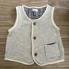 シップス　ベスト　キッズ　80サイズ　グレー