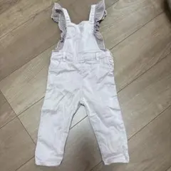 ZARA フリル付きオーバーオール 12-18ヶ月 86cm
