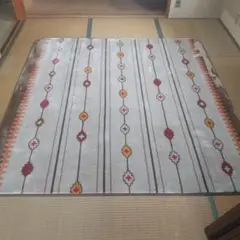 NITORI ラグ 185x185cm　洗濯機可能