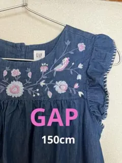 ◾️GAP◾️刺繍入りノースリーブワンピース
