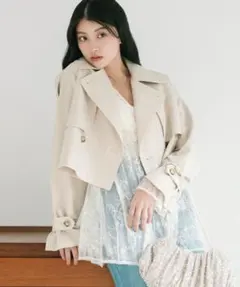 COCODEALレースフリルカットジャガードトップス - メルカリ