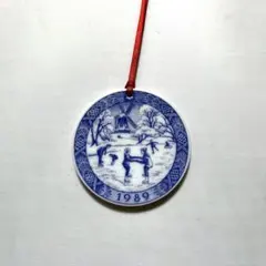 ロイヤルコペンハーゲン 1989 クリスマスオーナメント 海外購入品 ビンテージ
