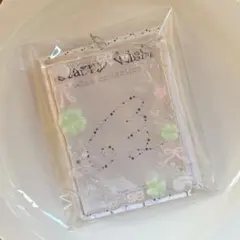 レジン デコ トレカケース トレカキーホルダー ウィッシュコアy2k 羽 星