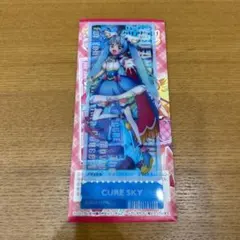 キミとアイドルプリキュア　映画　トレーディングクリアしおりコレクション　スカイ