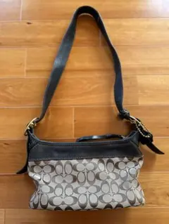 Coach ショルダーバッグ ベージュ/ブラック