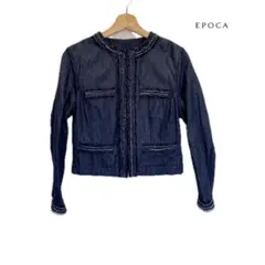 【ラクーン】【38】EPOCA♡エポカ デニムジャケット 羊革 レディース ラクーン】【38】EPOCA♡エポカ デニムジャケット 羊革