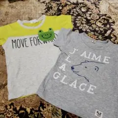 3can4onほか Tシャツ 2枚セット 100cmのサムネイル
