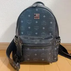 極美品 MCM リュック ブラック 黒 スモールサイズ 正規品 - メルカリ