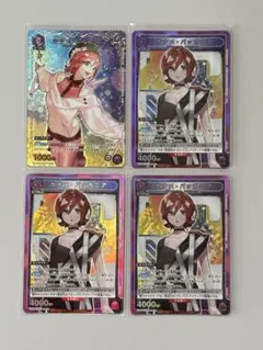 カナメ・バッカニア SR 3枚 ユニオンアリーナ ユニアリ マクロス Vol.2
