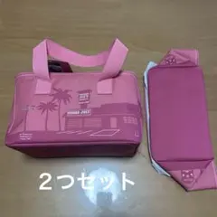 Trader Joe’s ミニ保冷バッグ　２つセット　ピンク