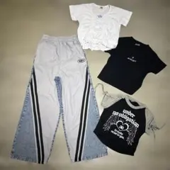 anapgirl Tシャツ パンツセット xs セット売り