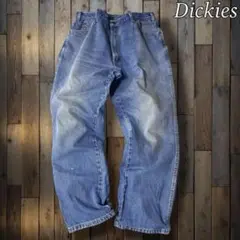 Dickies ディッキーズ ストレートデニムジーンズ W40総丈10