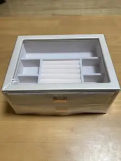 アクセサリーケース 2段　淡いピンク