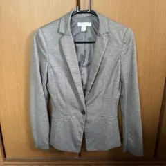 H&M テーラードジャケット グレー EUR34のサムネイル